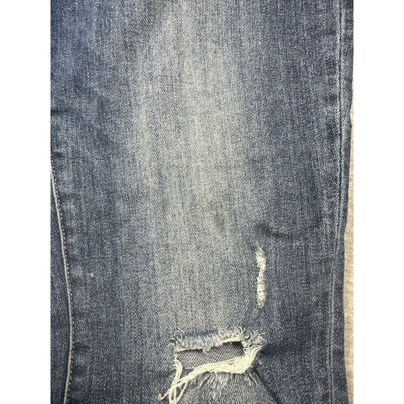 Risen Womens Jeans Size 9 VINTAGE WASHED STRAIGHT LEG JEANS- RDP1268 Distressed - Picture 9 of 10
